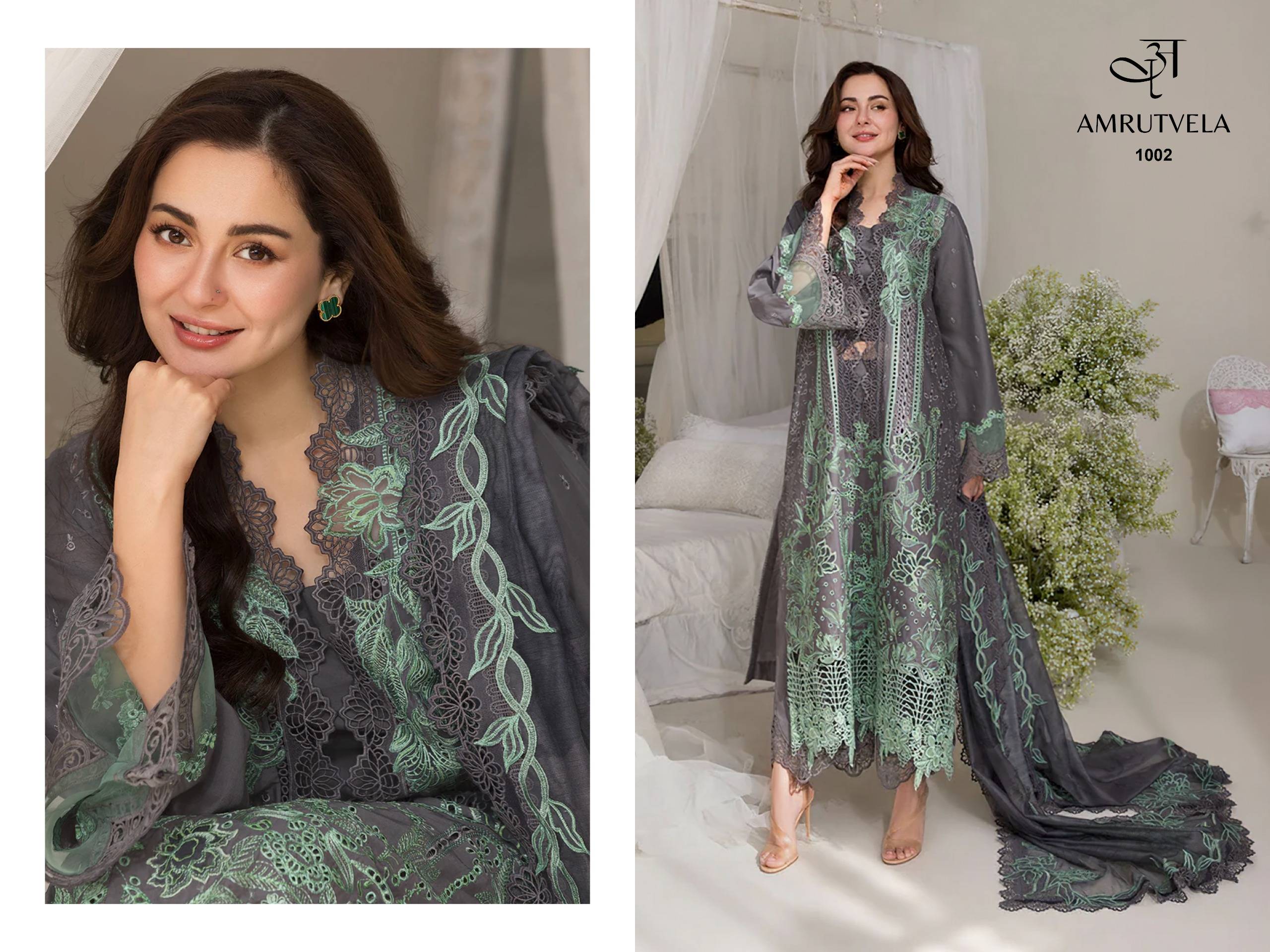 Sobia Nazir By Amrutvela 1001 To 1006 Series Indian Traditional casual wear Pakistani pure cotton dresses At Wholesale Price